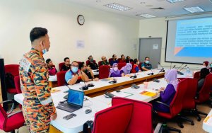 Kursus Organisasi Keselamatan Kebakaran (OKK) Siri 1 Di IPPT Anjuran Unit OSHE IPPT