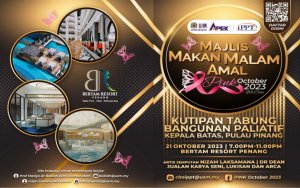 Majlis Makan Malam Amal Kumpul Dana Pembinaan Bangunan Paliatif Kepala Batas, Pulau Pinang