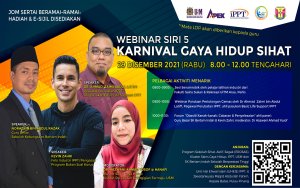 Karnival Gaya Hidup Sihat: Webinar SIRI 5