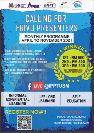 Calling For Frivo Video Presenters