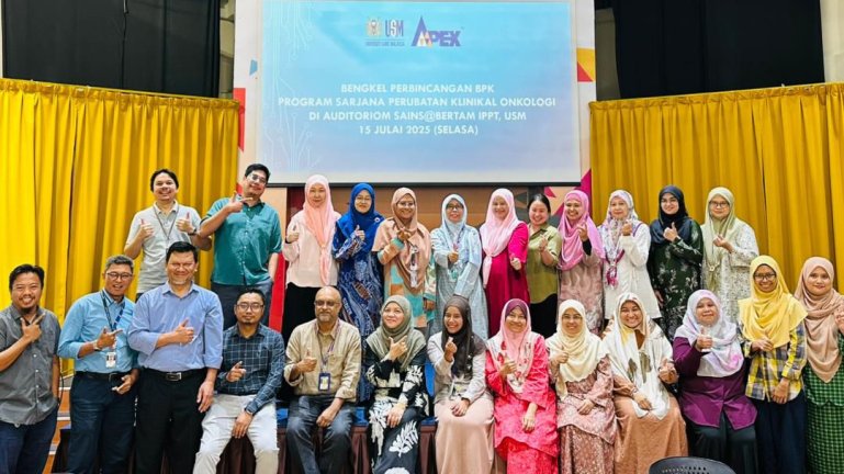 Bengkel Pemurnian Borang Penawaran Kursus Mantapkan Kualiti Program Sarjana Perubatan (Klinikal Onkologi) IPPT USM