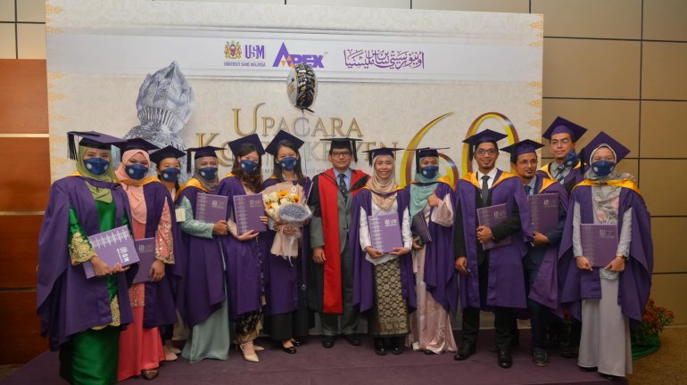 IPPT Rai Penerima Anugerah Ijazah Tinggi Di Upacara Konvokesyen Kali Ke 60