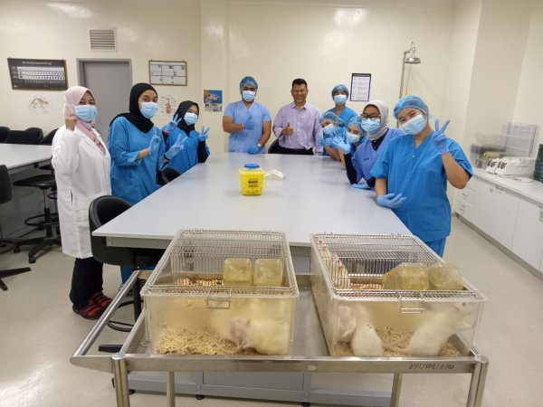 Empowering Future Doctors: Trisakti Students Dive Into Laboratory Animal Handling At AMDI, USM.