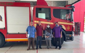 Lawatan Unit OSHE IPPT Dan Pasukan Tindakan Kecemasan (ERT) PPUSMB  Ke Balai Bomba Dan Penyelamat Kepala Batas