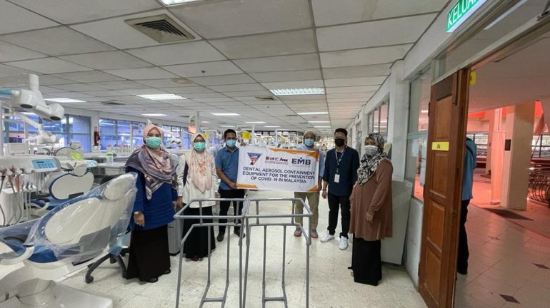 Produk Dental Aerosol Containment Equipment (Dace) Antara Inisiatif Mengekang Covid-19 Pada Pasukan Barisan Hadapan