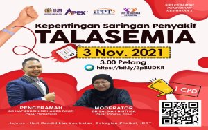 Kepentingan Saringan Penyakit Talasemia