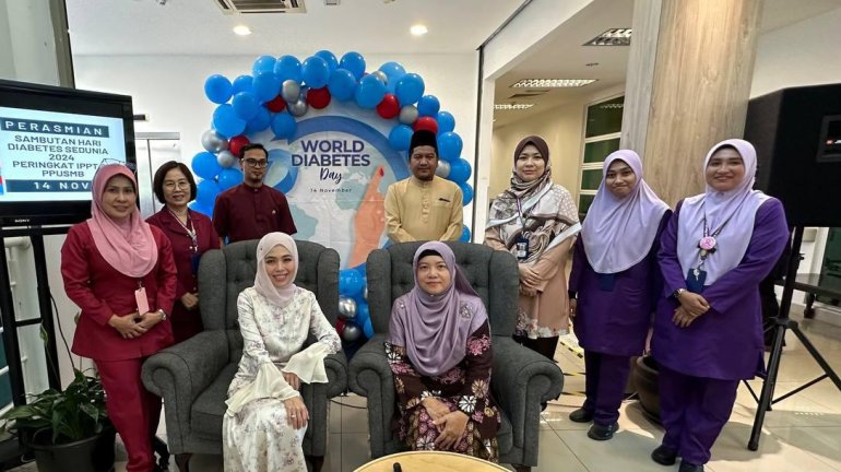 Sambutan Hari Diabetes Sedunia 2024 Peringkat IPPT/PPUSMB Disambut Meriah