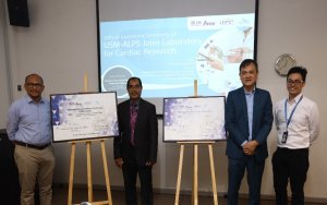 USM having a joint laboratory between industries