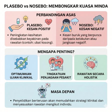 Plasebo Dan Nosebo: Membongkar Kuasa Minda Dalam Kesihatan Masyarakat