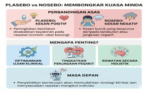 Plasebo Dan Nosebo: Membongkar Kuasa Minda Dalam Kesihatan Masyarakat