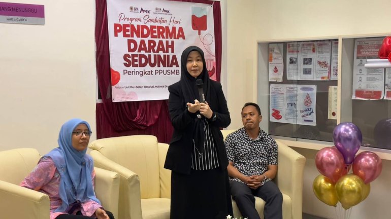 Sambutan Hari Penderma Darah Sedunia 2024 Peringkat PPUSMB