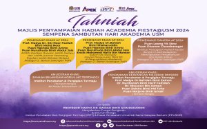 IPPT Rangkul Lima Anugerah Cemerlang Dalam Academia FIESTA@USM 2024