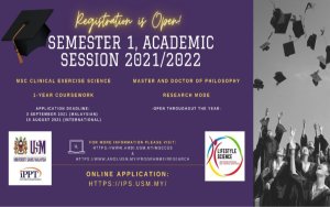 MSc of Clinical Exercise Science at AMDI Universiti Sains Malaysia