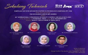 Kumpulan FAST, IPPT Terus Cemerlang di ICQCC 2021: Terima Anugerah Par Excellence