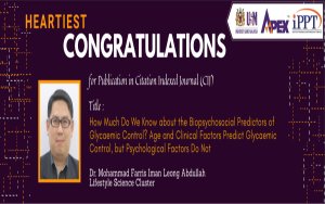 HEARTIEST CONGRATULATIONS - Dr. Mohammad Farris Iman Leong Abdullah