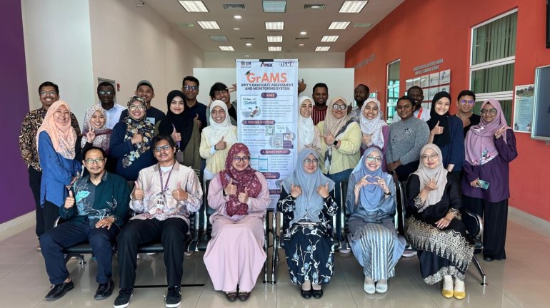 Majlis Pelancaran Dan Bengkel Latihan Sistem Pemantauan Pelajar Siswazah IPPT (Grams) Bersama Pelajar Siswazah IPPT