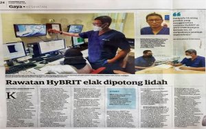 Rawatan Hybirt Elak Pemotongan Lidah