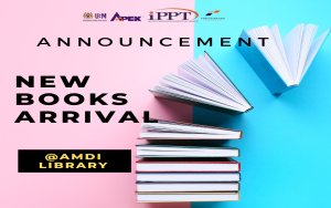 New Books Arrival @Amdilib, IPPT USM - 2