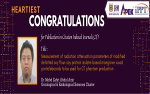 HEARTIEST CONGRATULATIONS - Dr. Mohd Zahri Abdul Aziz