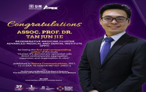 Heartiest Congratulations Assoc. Prof. Dr. Tan Jun Jie