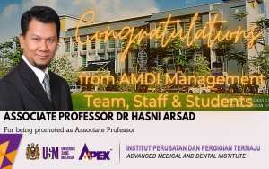 Sekalung Tahniah di atas Kenaikan Pangkat! - Prof Madya Dr. Hasni Bin Arsad