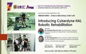 Webinar Series : Introducing Cyberdyne HAL Robotic Rehabilitation