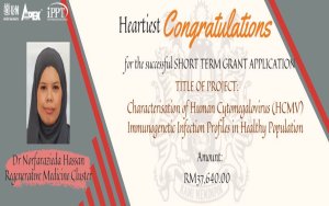 Heartiest Congratulations - Dr. Norfarazieda Hassan