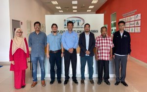 Lawatan Kerja Delegasi Institut Kejuteraan Nano Elektronik, Universiti Malaysia Perlis (UNIMAP)