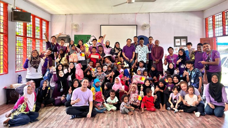 Program Celik Ilmu Dekati Penduduk Kampung Orang Asli Lubok Legong