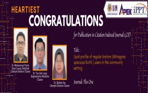 HEARTIEST CONGRATULATIONS - Dr. Mohammad Farris Iman Leong Abdullah - Dr. Tan Kok Leng - Dr. Salbiah Isa