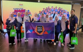 Penyertaan Staf PKTAAB Meriahkan Sambutan Hari Pekerja 2026 Bersama Kontinjen USM