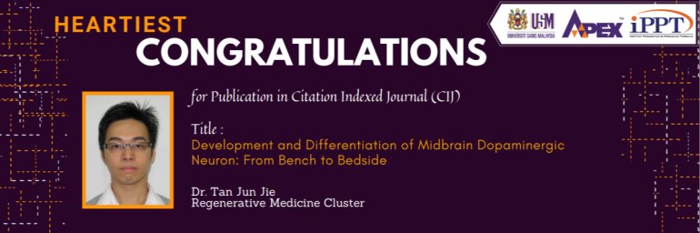 HEARTIEST CONGRATULATIONS - Dr. Tan Jun Jie - Cells