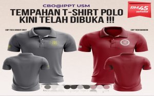 Dapatkan Sekarang T-Shirt Polo USM