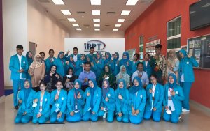 (IPPT) Sekali Lagi Menerima Kehadiran Pelajar Latihan Industri Dari Medan, Indonesia