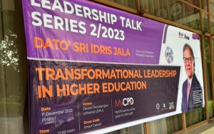 Transformational Leadership In Higher Education Leadership Talk By Dato’ Sri Idris Jala