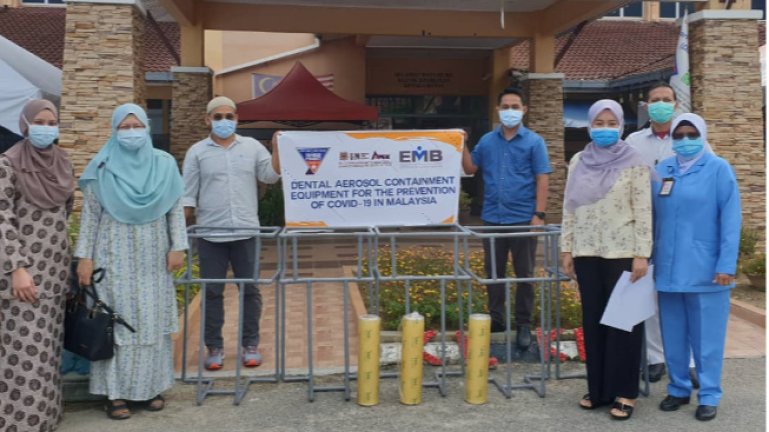 Produk Dace Bantu Lindungi Penularan COVID-19 Barisan Hadapan