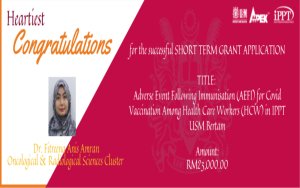 Heartiest Congratulations - Dr. Fitreena Anis Amran