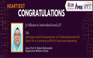 HEARTIEST CONGRATULATIONS - Profesor Madya Dr. Bakiah Shaharuddin