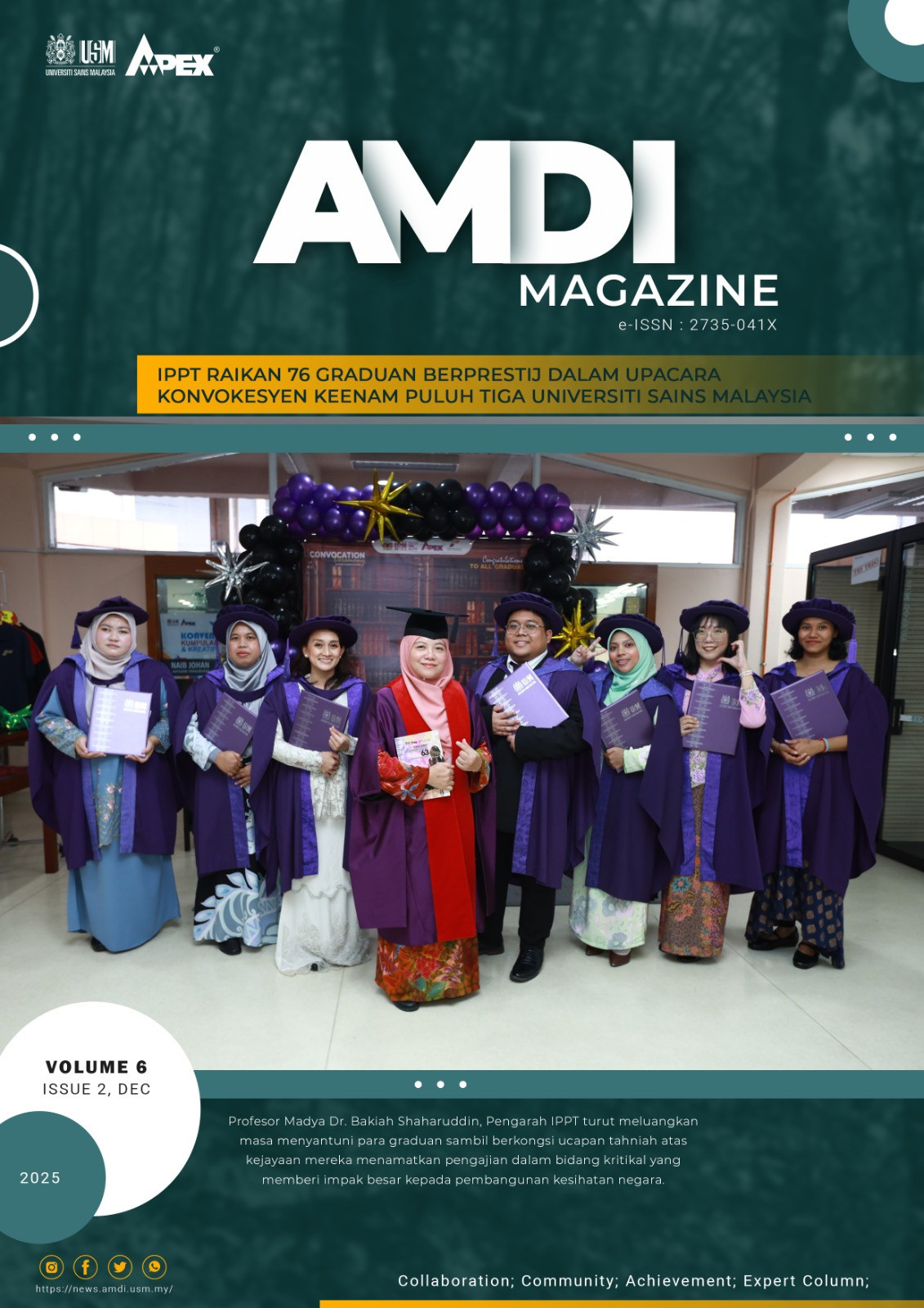Magazine Cover - Volume 6 Issue 2